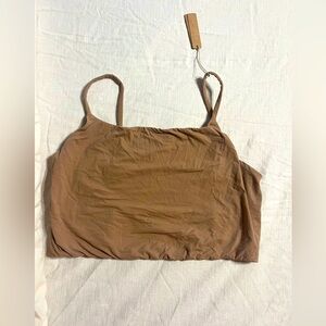 SKIMS Fits Everybody Strappy back Cami size XL color Sienna NWT